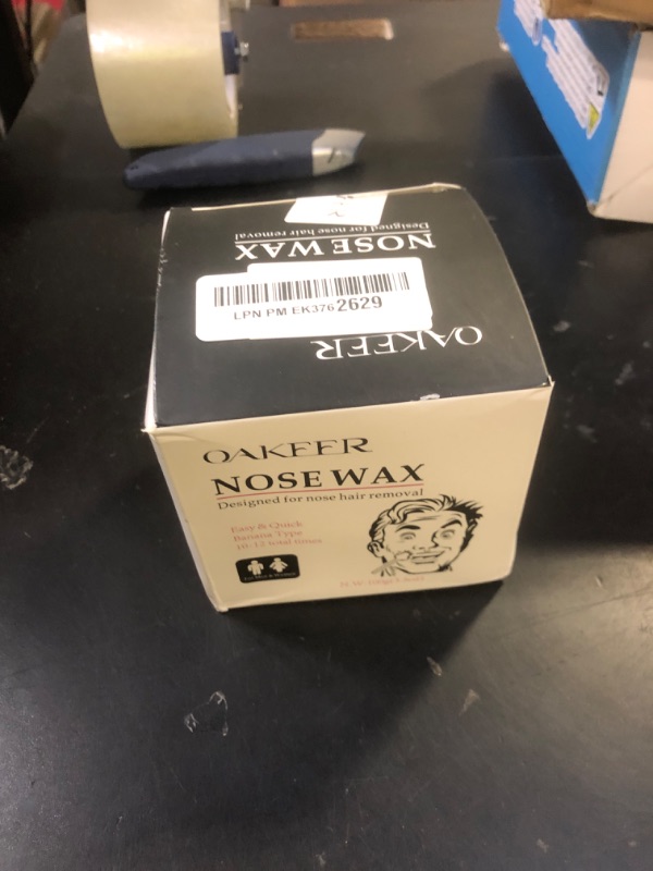 Photo 1 of Oakeer Nose Wax Kit - 40 Sticks, Hair Remover for Men & Women, Ears & Nose, with 20 Paper Cups & 100g Wax