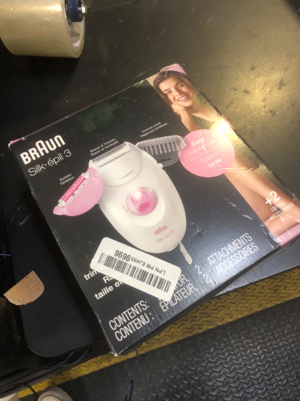 Photo 1 of Braun Epilator Silk-epil 3 3-270, Hair Removal Device, Epilator for Women, Shaver & Trimmer, Hair Removal