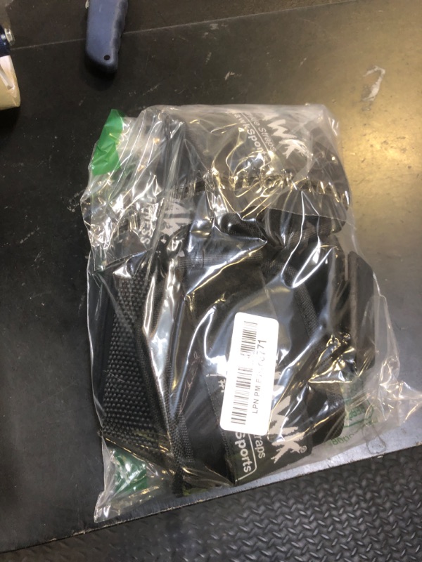 Photo 1 of Hawk Sports Black - Ankle Straps for Cable Machines Women - Leg Cable Attachments for Gym - Leg Extension Strap