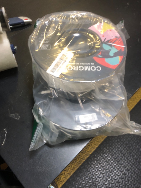 Photo 1 of Comgrow PETG 3D Printer Filament 1.75mm, High Precision and Tough 3D Printer Filament 2kg (4.4LBS), Dimensional Accuracy +/- 0.02 mm, Fit Most 3D Printers White+ White