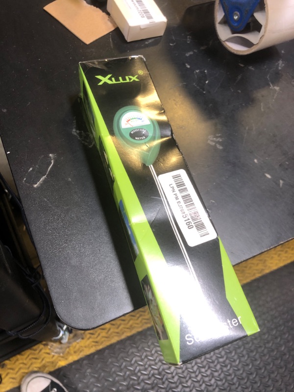 Photo 1 of XLUX Soil Moisture Meter, Plant Water Monitor, Hygrometer Sensor for Gardening, Farming, Indoor and Outdoor Plants, No Batteries Required
