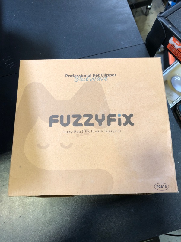 Photo 1 of FuzzyFix Professional Dog Clippers for Grooming - 2 Speed Pet Grooming Kit for Thick Curly Matted Coats - Low Noise Heavy Duty Cordless Hair Trimmer with Detachable Metal Blade for Animal/Pet/Horse