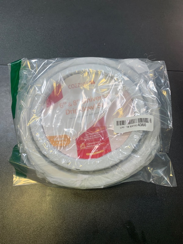 Photo 1 of COZZIVITA 316048413 and 316048414 Stove Burner Drip Pans for Electric Stove Top - Perfectly Fit Frigidaire Kenmore Electric Range -Thickening to Prevent Bending and Rust - Include 2 x 6 in, 2 x 8 in