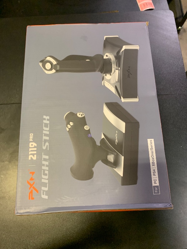 Photo 1 of PXN-2119Pro Flight simulator controls Flight Stick with Vibration for PS4/xbox one/xbox Series X/S PC Windows 7/8/10/11?Not Support Mac Systems PS3/ PS5/xp/vista?Original handle guide