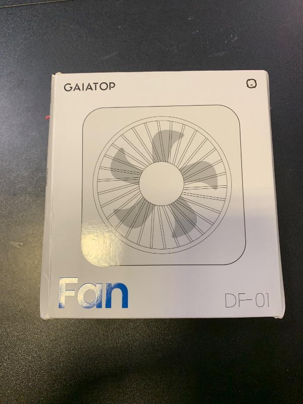 Photo 1 of Gaiatop USB Desk Fan, 5 Inch Small Portable Table Desktop Fans with Strong Wind Ultra Quiet 3 Speeds and 180° Tilt Folding, Mini Personal Cooling Essentials For Office Home Bedroom Dorm Kitchen Black
