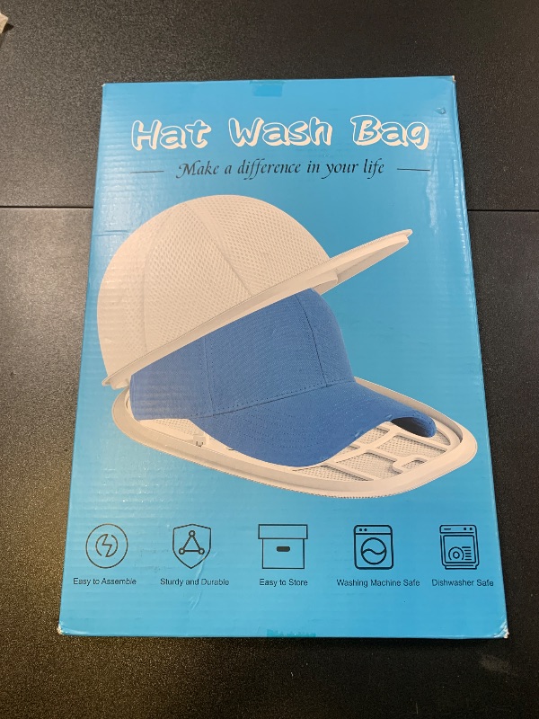 Photo 1 of Hat Washer Cage Hat Cleaner for Baseball Caps Fit for Adults and Kids Hats, WhiteLPNPMEL9970386
