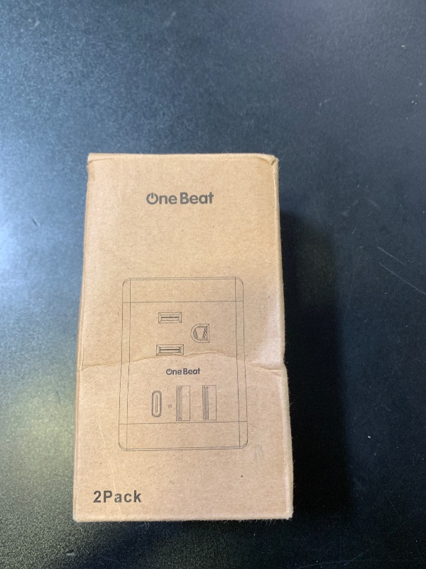 Photo 1 of 2 Pack European Travel Plug Adapter, One Beat International Power Adapter with 3 Outlets 3 USB Ports(1 USB C), Type C Plug Adaptor for US to Europe Italy Spain France Germany Iceland Travel Essentials