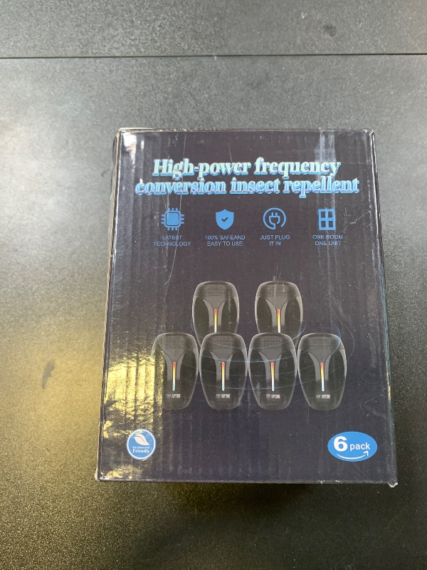 Photo 1 of 2025 Upgraded Ultrasonic Repeller & Insect Indoor Repeller,Ultrasonic and Repellent for Roach,Rodent,Mouse,Bugs,Mosquito,Mice,Spider,Ant,3 Mode Switching,6 Packs