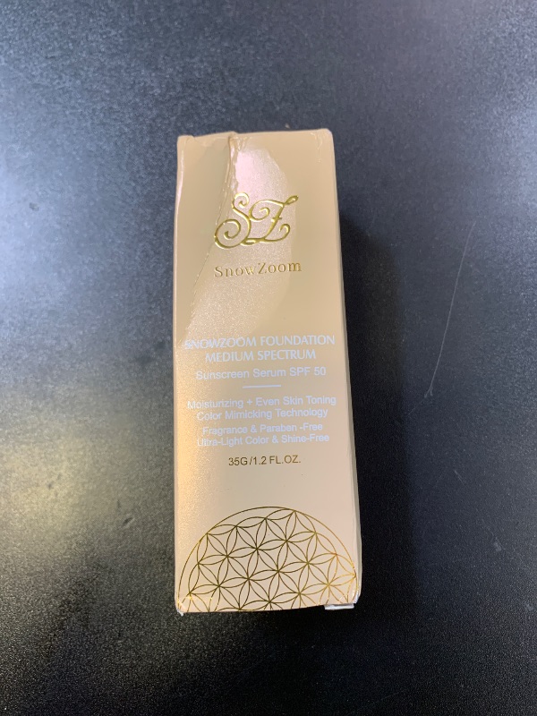 Photo 1 of Medium/Light Spectrum-Color Changing Foundation 4 in 1 -with SPF 50+,Hydrating Longwearing & Waterproof?Makeup Care (Deep Natural -for darker skinned people, 1.2oz)