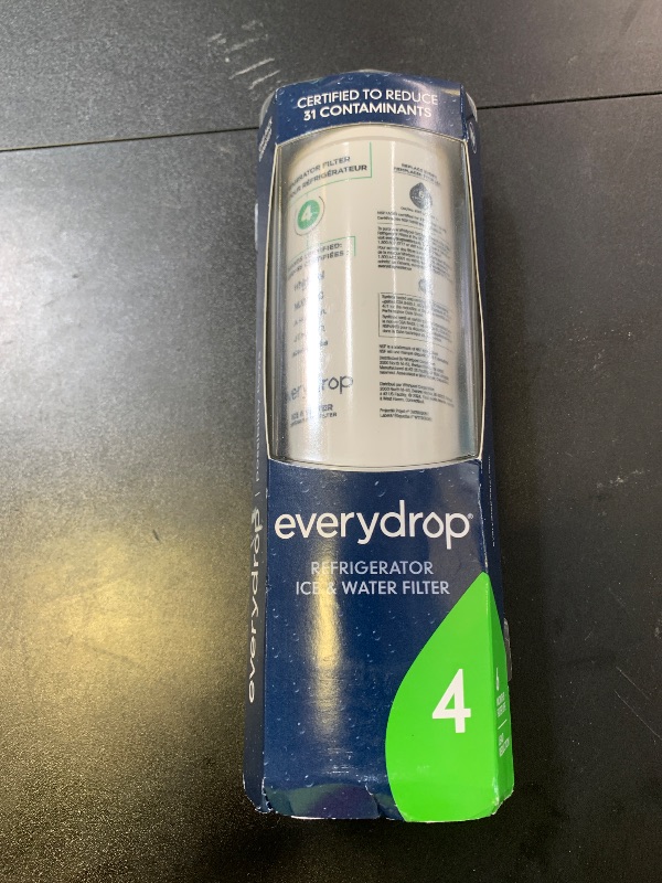 Photo 1 of everydrop by Whirlpool Ice and Water Refrigerator Filter 4, EDR4RXD1, Single-Pack