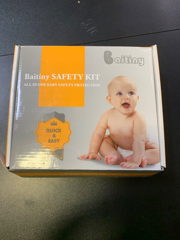Photo 1 of Baby Proof Kit, 58 Packs Baby Proofing Kit Essentials Child Proofing Appliance with Cabinet Locks, Corner Guards and Outlet Covers - All-in-one Super Value Child Proof Kit