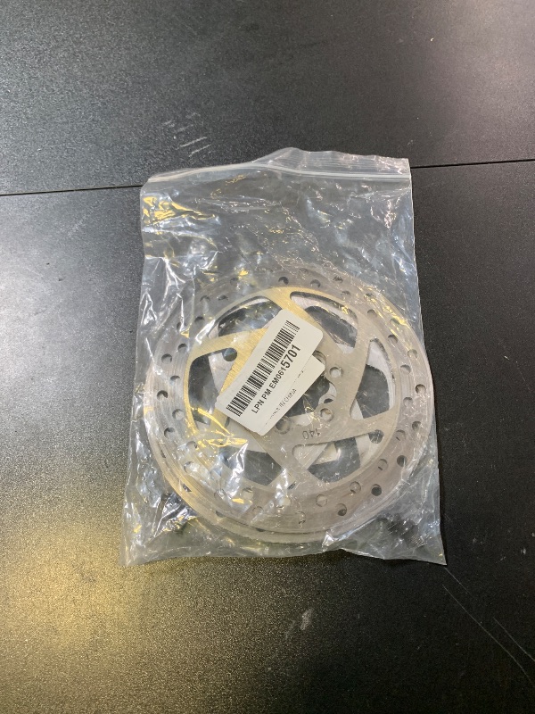 Photo 1 of 140mm / 5.5in Disc Rotor Brake, Electric Scooter Brake Disk Stainless Steel Bicycle Rotors 6 Hole Brake Disc with 6 Screws for Electric Scooter Road Bike Mountain Bike BMX MTB Bike Disc Brake Rotor