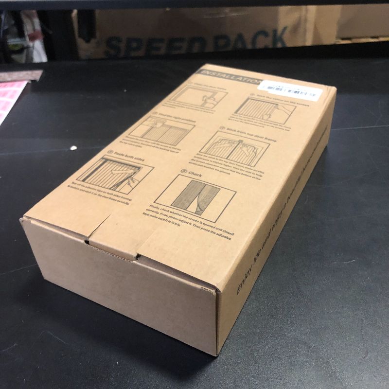 Photo 1 of Magnetic Screen Door, Heavy Duty Door Screen Magnetic Closure Keep Bugs Out,Pet & Kid Friendly?Hands Free Door Screen Fit Door Size 36 x 96 Inches ?Black