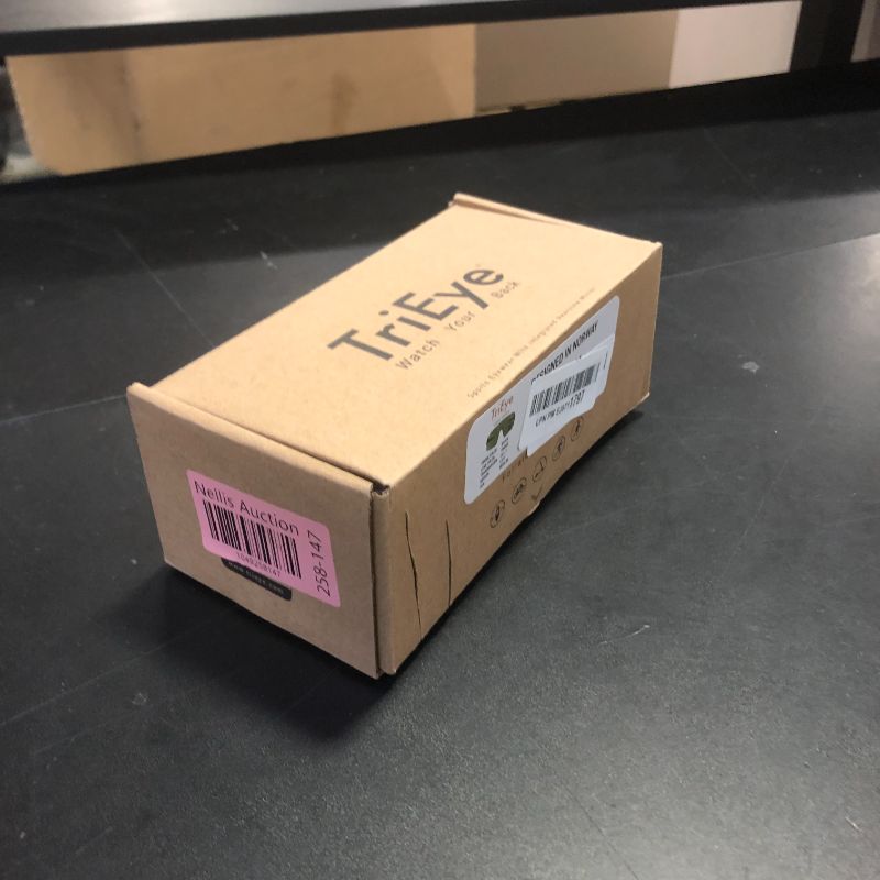 Photo 1 of TriEye Cycling Glasses with Rear-view Mirror - Sports Sunglasses Cycling Goggles UV-400 - Durable Bicycle Glasses (Smoke Grey)