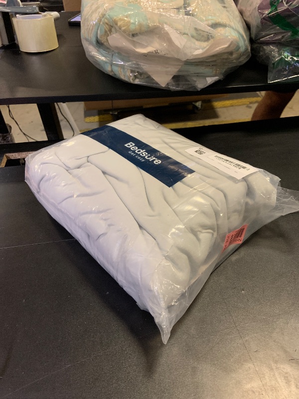 Photo 1 of Bedsure Light Grey California King Duvet Cover - Prewashed Extra Soft Bedding Set, Includes 1 Cal King Duvet Cover 104x98 Inches with Zipper Closure & 2 Pillow Shams, Comforter Not Included