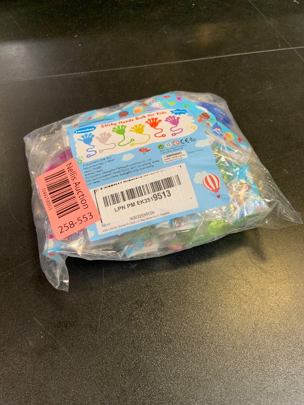 Photo 1 of 40 Pcs Sticky Hands For Kids Party Favor Goodie Bag Stuffer Stretchy Treasure Box Toy Exchange Classroom Prize Bulk Toy Pinata Filler School Gift Bag Small Favors Slap Hand Christmas Party Supplies
