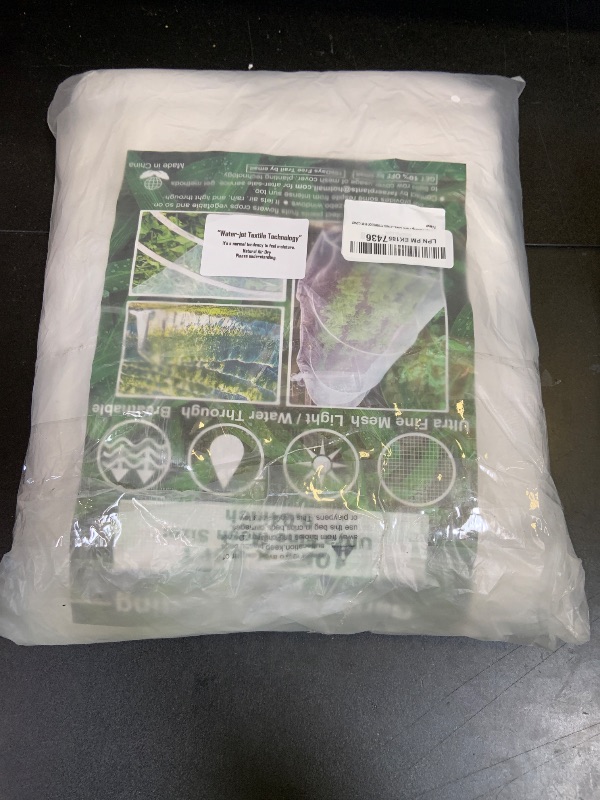Photo 1 of Garden Netting, Plant Covers 10x33Ft Net Ultra Fine Mesh Protection Netting for Vegetable Plants Fruits Flowers Crops Greenhouse Row Cover Raised Bed Barrier Screen Protection Net Cover