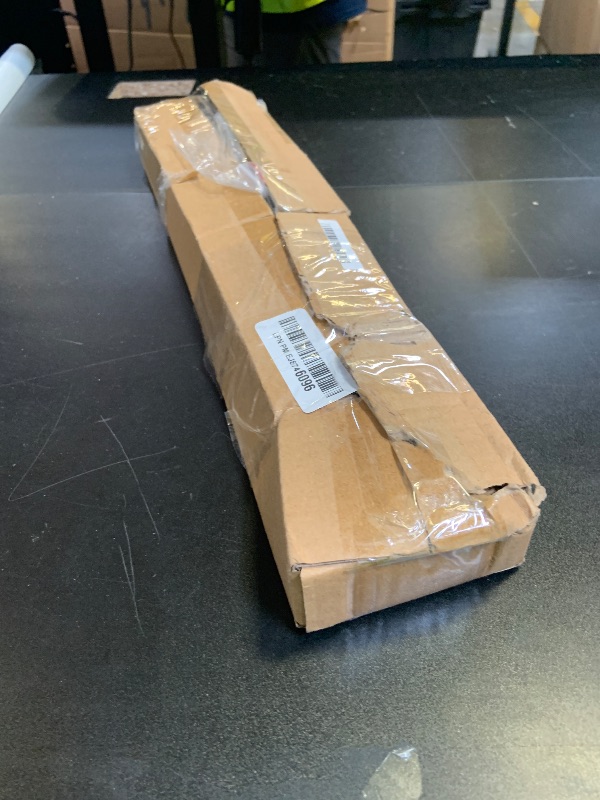 Photo 1 of SMODBRODRE Curtain Rods for Window 32 and 48, Black 5/8 inch Splicing Single Window Curtain Rod Set with Brackets