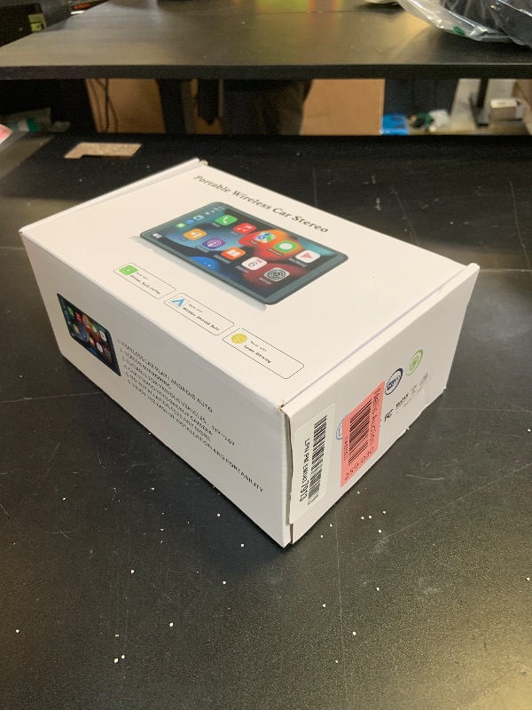 Photo 1 of Portable Wireless with Apple CarPlay and Android Auto Screen for Car, 7" HD Touch Screen Car Stereo with Mirror Link, Bluetooth 5.2, Backup Camera, AUX,FM Transmitter for All Vehicle