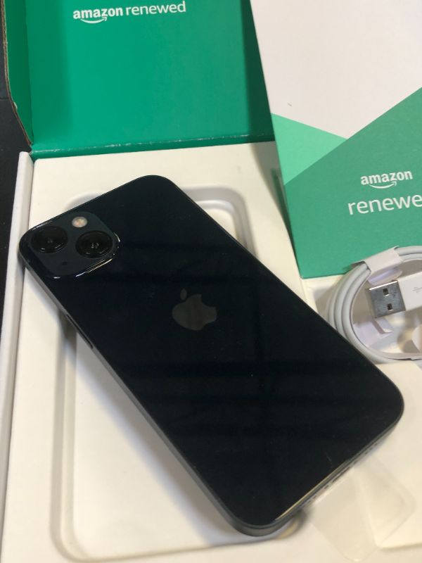 Photo 1 of Apple iPhone 13, 256GB, Midnight - Unlocked (Renewed Premium)LPNPMEK4432283
