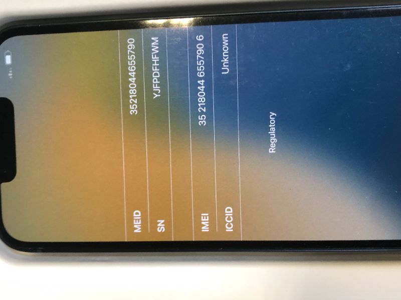 Photo 1 of Apple iPhone 13, 256GB, Midnight - Unlocked (Renewed Premium)LPNPMEK4432283
