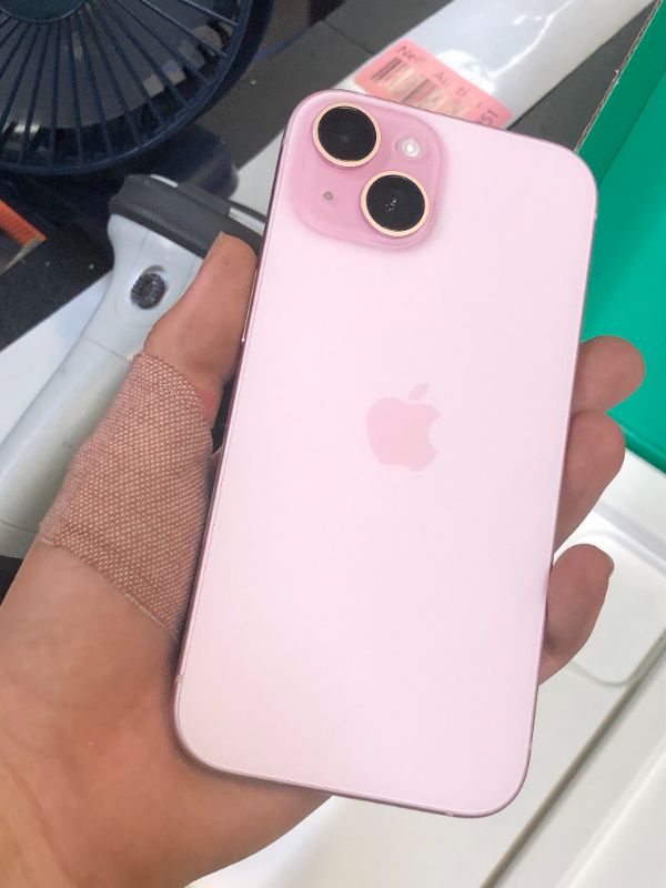 Photo 1 of Apple iPhone 15, 128GB, Pink - Unlocked (Renewed Premium)