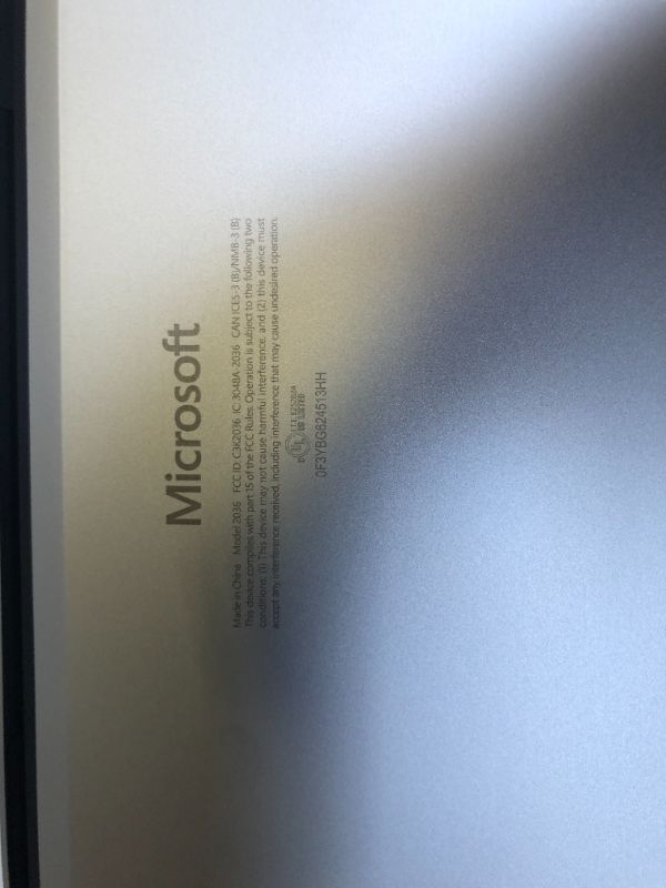 Photo 1 of Microsoft Surface Laptop (2024), Windows 11 Copilot+ PC, 13.8" Touchscreen Display, Snapdragon X Plus (10 core), 16GB RAM, 256GB SSD Storage, Platinum