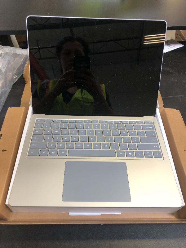 Photo 1 of Microsoft Surface Laptop (2024), Windows 11 Copilot+ PC, 13.8" Touchscreen Display, Snapdragon X Plus (10 core), 16GB RAM, 256GB SSD Storage, Platinum