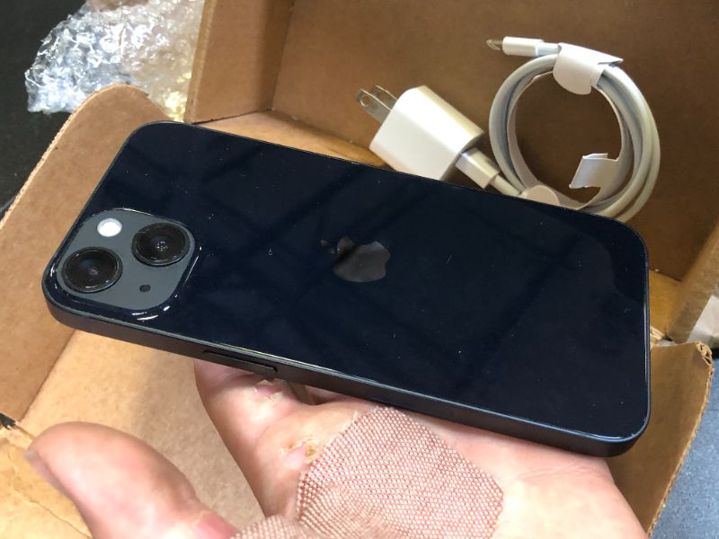 Photo 1 of Apple iPhone 13, 256GB, Midnight - Unlocked (Renewed)