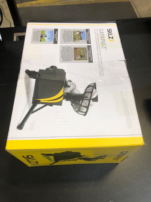 Photo 1 of SKLZ Catapult Soft Toss Baseball Pitching Machine for Batting and Fielding