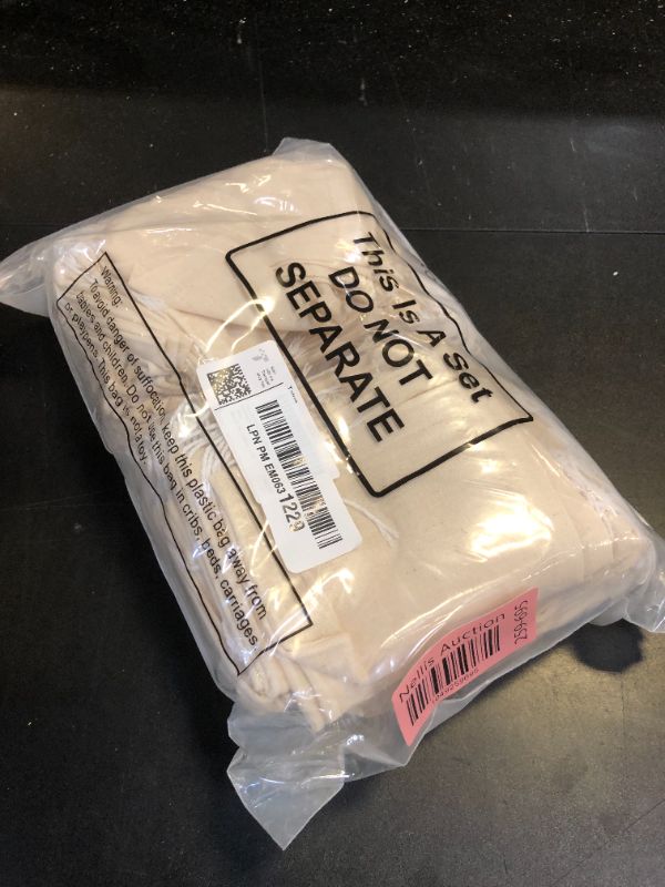 Photo 1 of Tatuo 200 Pack Muslin Bags Burlap Drawstring sachet Bags Multipurpose Canvas Linen Pouch for Tea Jewelry Wedding Party Favors Storage