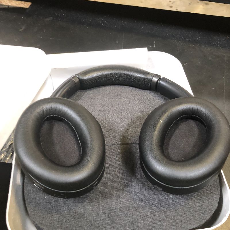 Photo 1 of Sony WH1000XM3 Wireless Noise Canceling Over-the-Ear Headphones with Google Assistant - Black
