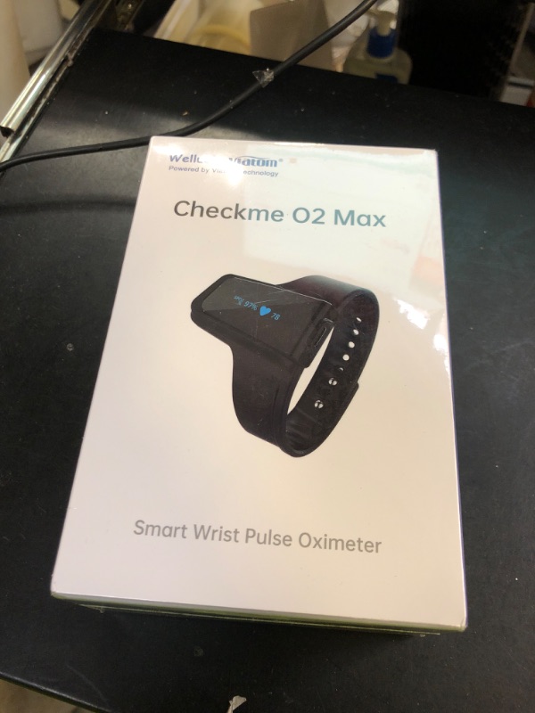 Photo 1 of Wellue O2 Pulse Oximeter with Smart Reminder | Blood Oxygen Saturation Monitor for SpO2 and Heart Rate Tracking Continuously, Bluetooth Finger Ring with Free APP &PC Report