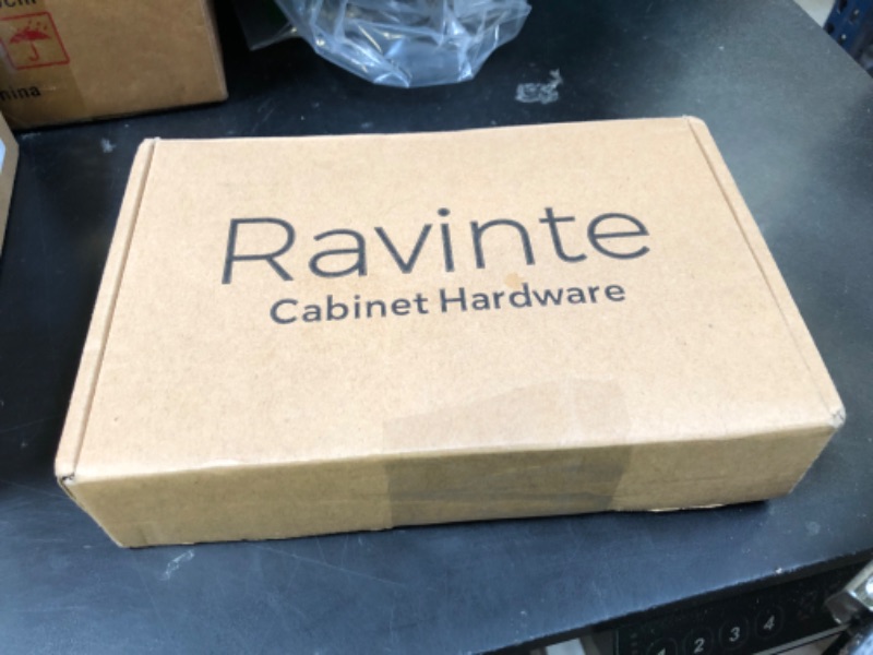 Photo 1 of Ravinte 20 Pack Solid 4 Inch Kitchen Square Cabinet Handles Champagne Bronze Cabinet Pulls Dresser Drawer Pulls Kitchen Cupboard Hardware Handles