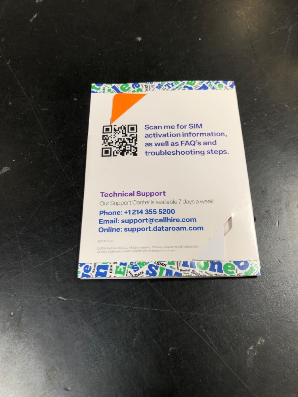 Photo 1 of European Data SIM Card (48 GB). Works in 50 Countries Throughout Europe | Valid for 30 Days | Data Only SIM Card | Use VOIP apps Whatsapp and FaceTime for Calls