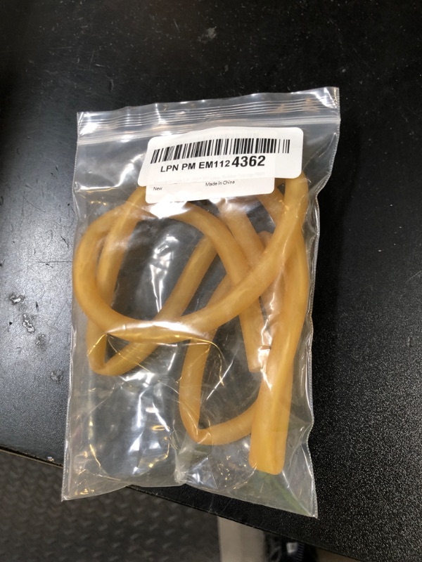 Photo 1 of Metaland Natural Latex Rubber Tubing 3/16" (5mm) ID x 1/4" (7mm) OD for Speargun Band Slingshot Catapult Surgical Rubber Hose 1M Length