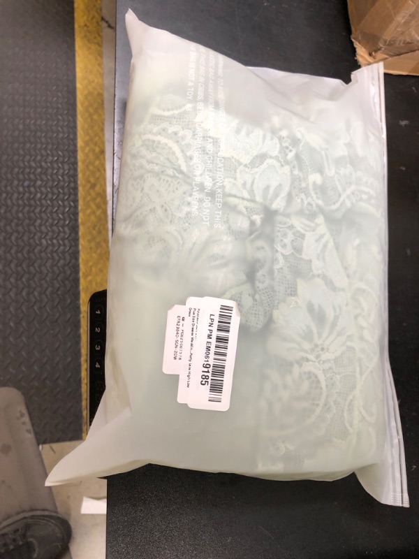 Photo 1 of Women's Sage Green Dress Plus Size Formal Wedding Guest Cocktail Wrap V Neck High Low Long Lace Dresses with Belt