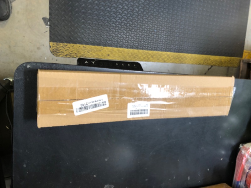 Photo 1 of SMODBRODRE Curtain Rods for Window 32 and 48, Black 5/8 inch Splicing Single Window Curtain Rod Set with Brackets
