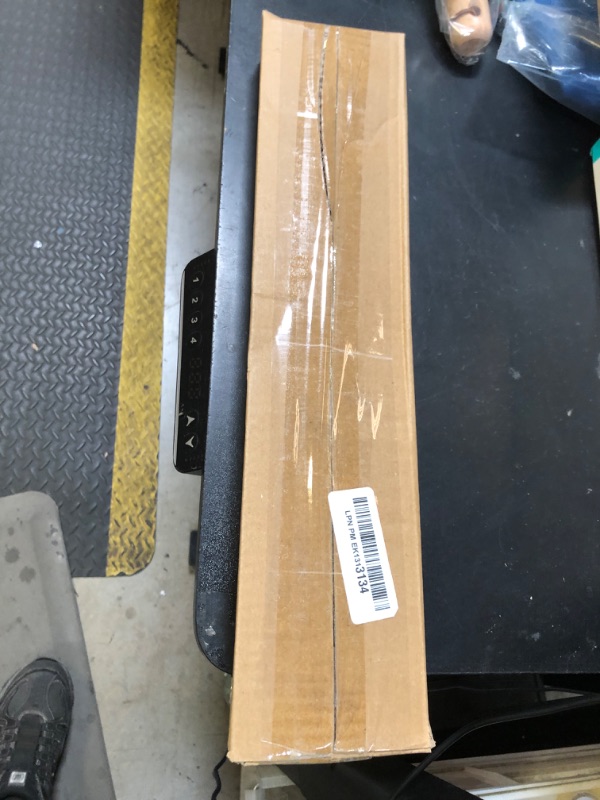 Photo 1 of SMODBRODRE Curtain Rods for Window 32 and 48, Black 5/8 inch Splicing Single Window Curtain Rod Set with Brackets