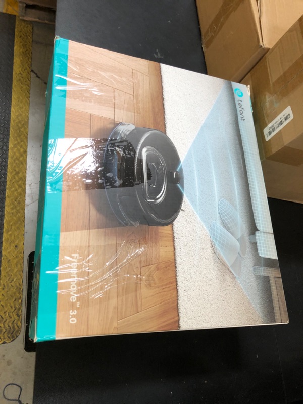 Photo 1 of Lefant LiDAR Robot Vacuum and Mop, 450ml Visible Dustbin, Upgraded 190° PSD Obstacle Avoidance, Customized Cleaning, Multi-Floor Mapping, 150 Mins Runtime, WiFi/Alexa/APP, Pet Hair & Carpets, M330 Pro