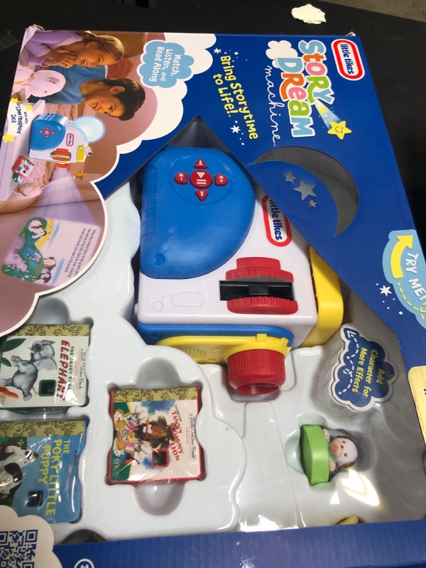 Photo 1 of Little Tikes Story Dream Machine Starter Set, Storytime, Books, Little Golden Book, Audio Play, The Poky Little Puppy Character, Nightlight, Toy Gift for Toddlers and Kids Girls Boys Ages 3+