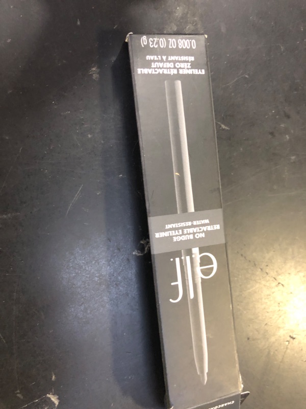 Photo 1 of e.l.f. No Budge Retractable Eyeliner, Creamy, Ultra-Pigmented & Waterproof, Creates Bold & Defined Lines, Vegan & Cruelty-Free, Grey