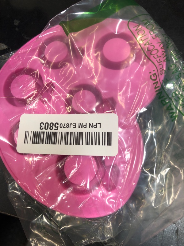 Photo 1 of 1 Pack Diamond Ring Resin Silicone Epoxy Resin Casting Mold for Jewelry and Pendant Making Valentine’s Day Ideal Gift DIY Craft Projects Home Decoration (Pink and Blue Random Delivery)