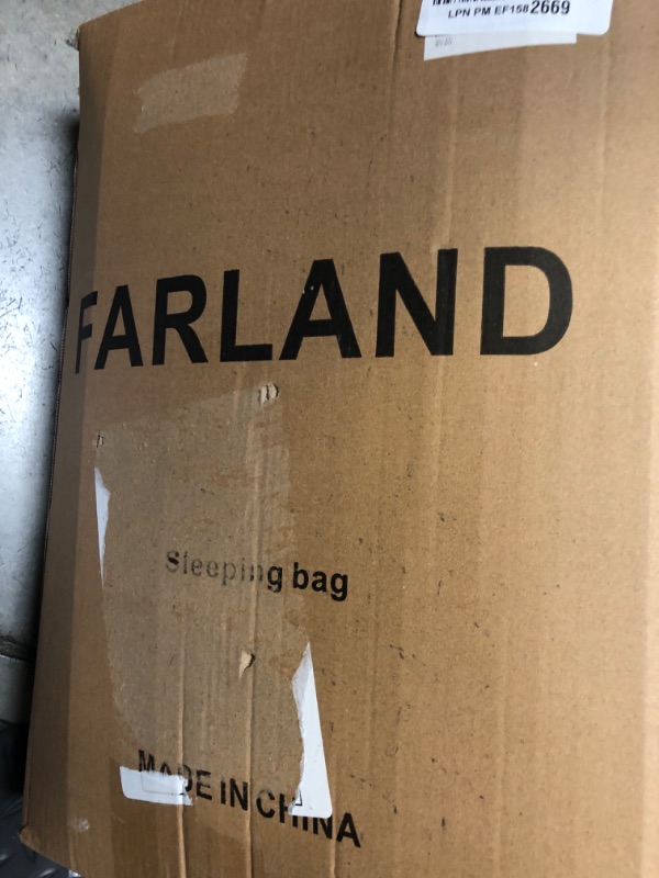 Photo 1 of FARLAND Sleeping Bags for Adults Teens Kids with Compression Sack Portable and Lightweight for 3-4 Season Camping, Hiking,Waterproof, Backpacking and Outdoors
