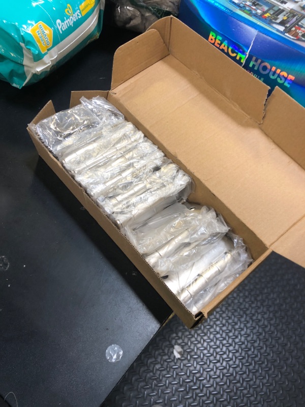 Photo 1 of 24 Pack Nickel Door Hinges Brushed Nickel Hinges for Doors 3 1/2 Interior Door Hinges Satin Nickel 3.5"x3.5 Inch Hinges Rounded 1/4" Raidus Standard Residential Bedroom Door Hinge Sturdy Door Hardware