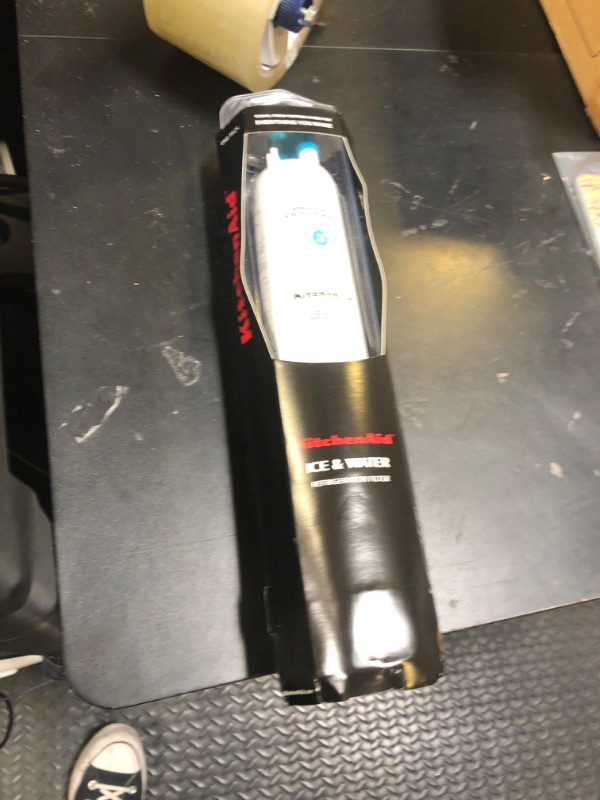 Photo 1 of KitchenAid® Refrigerator Ice and Water Filter 3 - KAD3RXD1, Single-Pack, Aqua