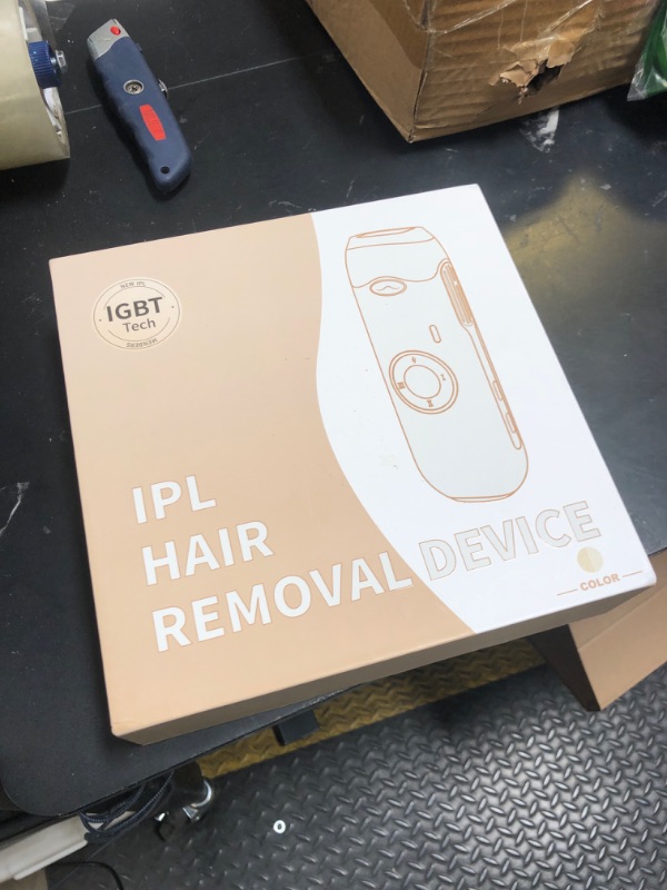 Photo 1 of UENMOON Laser Hair Removal for Women and Men - 5.2 cm² Contact Nearly Painless, Powerful Long-Lasting IPL Hair Removal at-home, Effective in 14 Days with Ultra-fast Light Emission for Whole Body Use