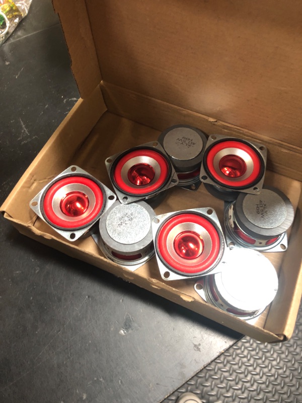 Photo 1 of ACEIRMC 8pcs 4Ohm 5W Full Range Audio Speaker Stereo Woofer Loudspeaker for Arduino Replacement