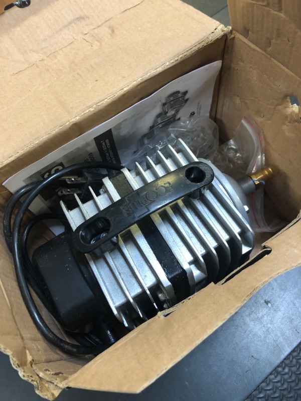 Photo 1 of EcoPlus ECOair 5 Commercial Grade Air Pump 1300 GPH - 80 Watt Single Outlet with 8 Valve Manifold