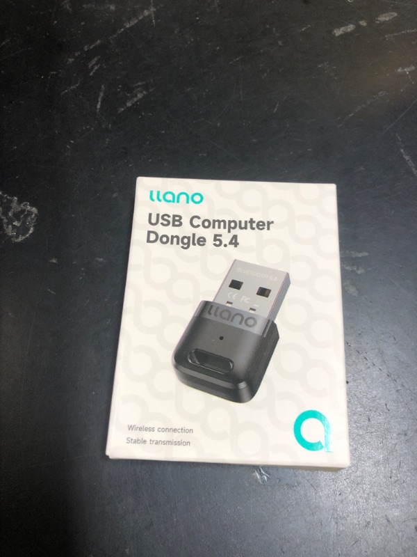 Photo 1 of llano USB Bluetooth 5.4 Adapter for PC, Bluetooth Dongle Receiver,Driver-Free, Plug & Play for Windows11/10/8.1?for Bluetooth Headphones, Mouse, Keyboard, Speaker, Printer, Laptop